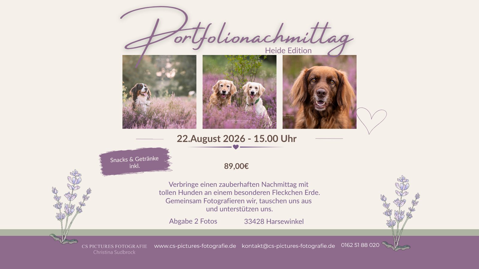 Portfolionachmittag HeideEdition
